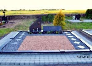 Kapo sutvarkymas naudojant linijas atkartojančias paminklo formas Klaipėdoje