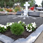Kapų apželdinimas ir kapų dekoravimas gėlėmis Vilniuje